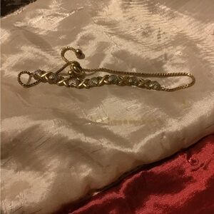 Two-Tone Gold & Silver Link Bracelet